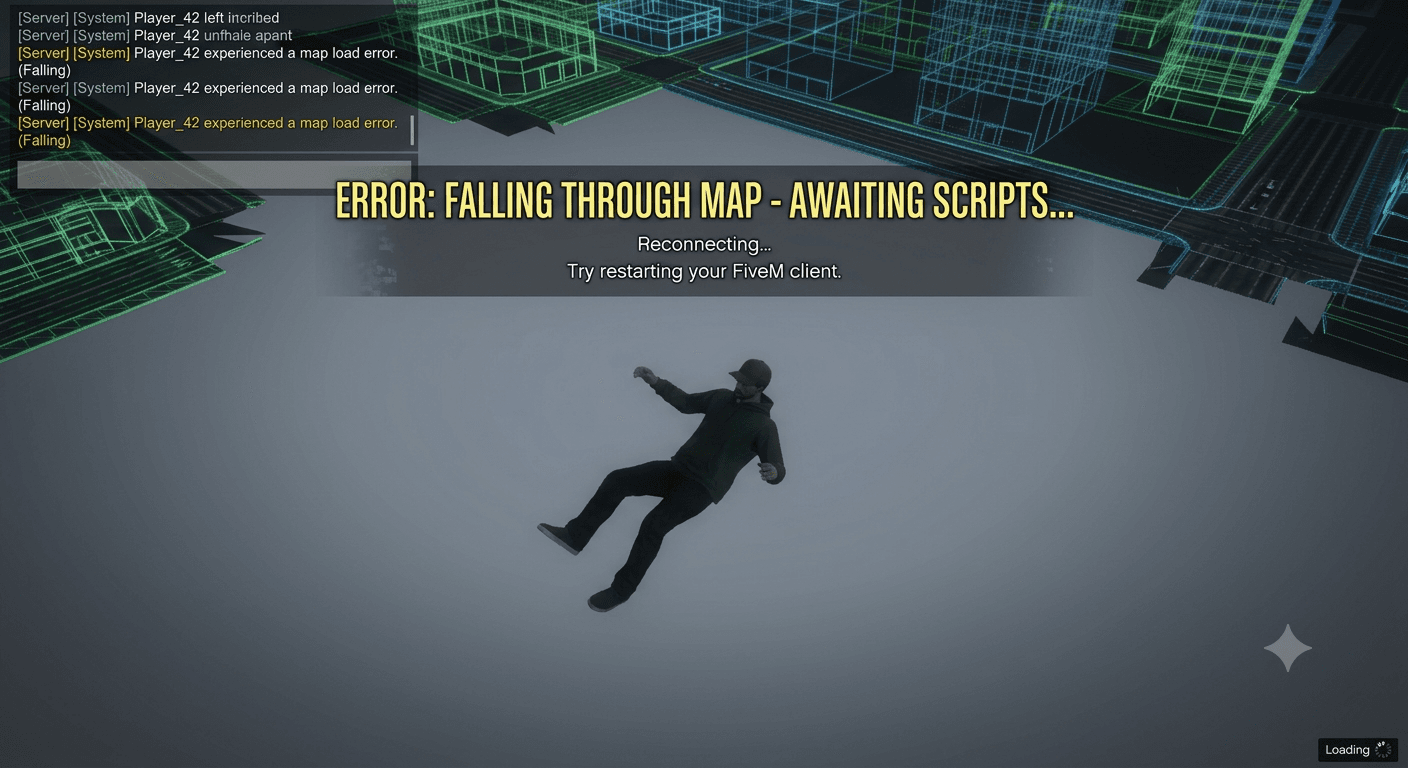 How To Fix Falling Through The Map In FiveM