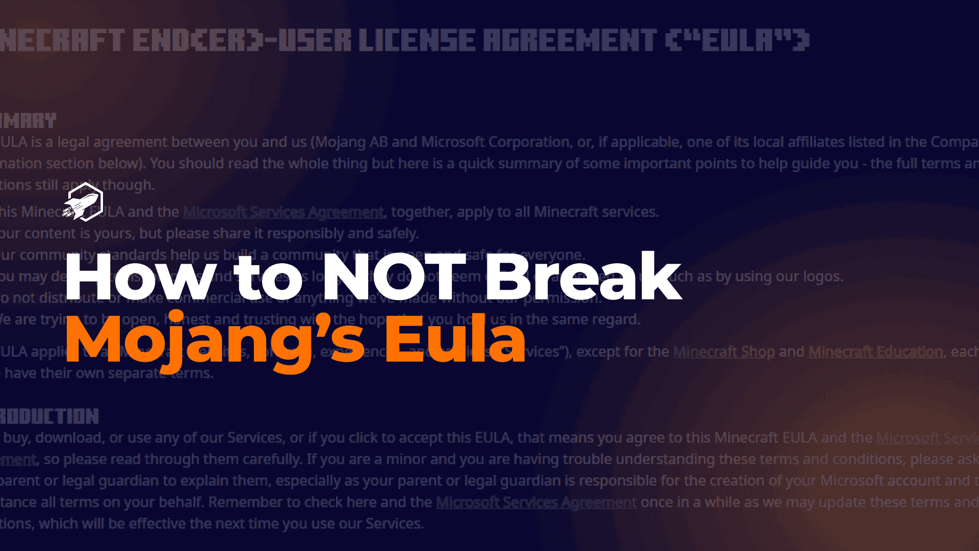 How to Not Break Mojang’s EULA