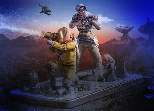 "Rust Multiplayer Illustration"