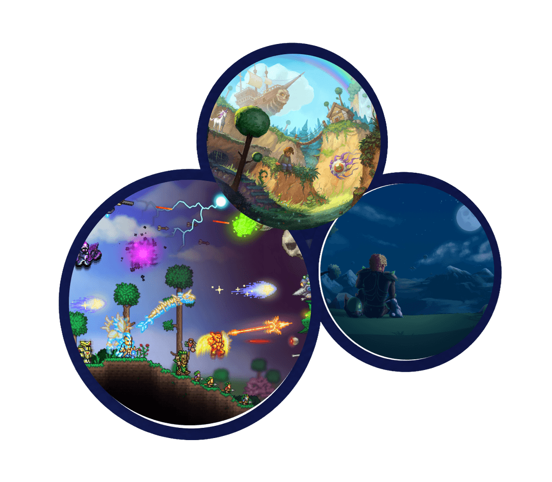 Terraria Hero Illustration