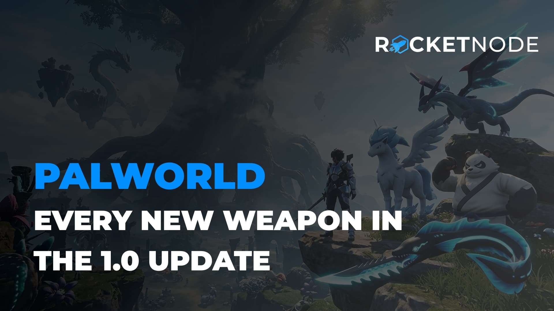 Every New Weapon in Palworld's 1.0 Update