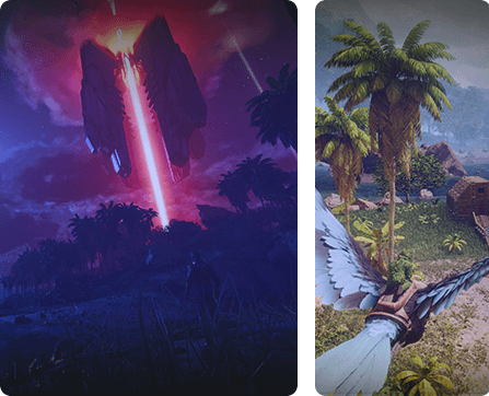 ARK: Survival Ascended Build Your Prehistoric World Illustration
