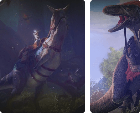 ARK: Survival Evolved Build and Survive Together Illustration