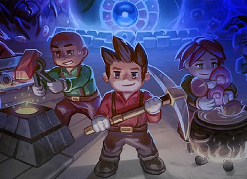 "Core Keeper Multiplayer Illustration"