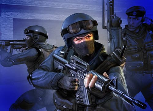 "Counter-Strike 1.6 Multiplayer Illustration"