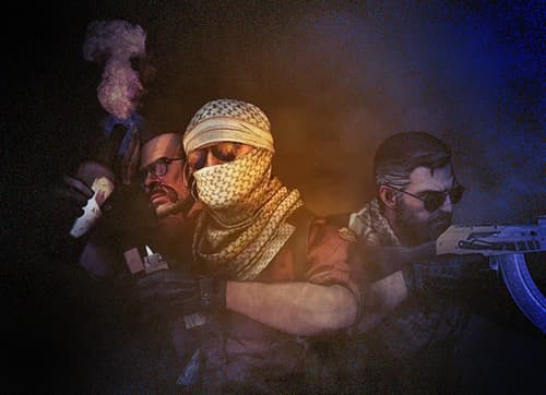"Counter Strike 2 Multiplayer Illustration"