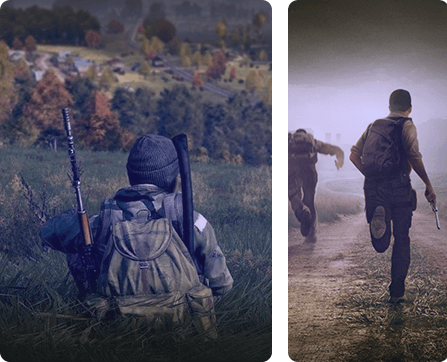 DayZ Survive and Thrive Together Illustration