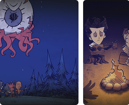 Don't Starve Together Survive and Thrive with Friends Illustration