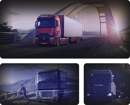 Euro Truck Simulator Take Control of Your Trucking World Illustration