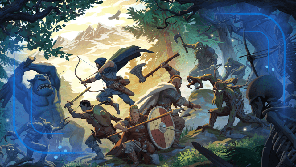 "Valheim Multiplayer Illustration"