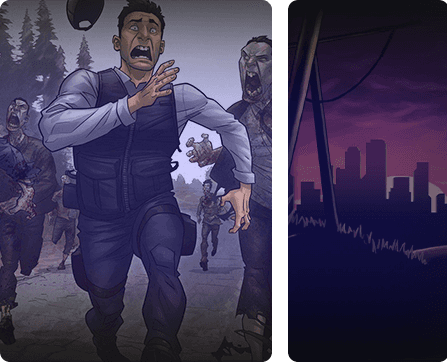 Project Zomboid Master the Outbreak Illustration