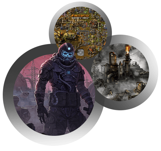 Factorio Hero Illustration