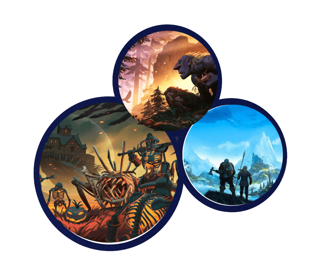 Valheim Hero Illustration