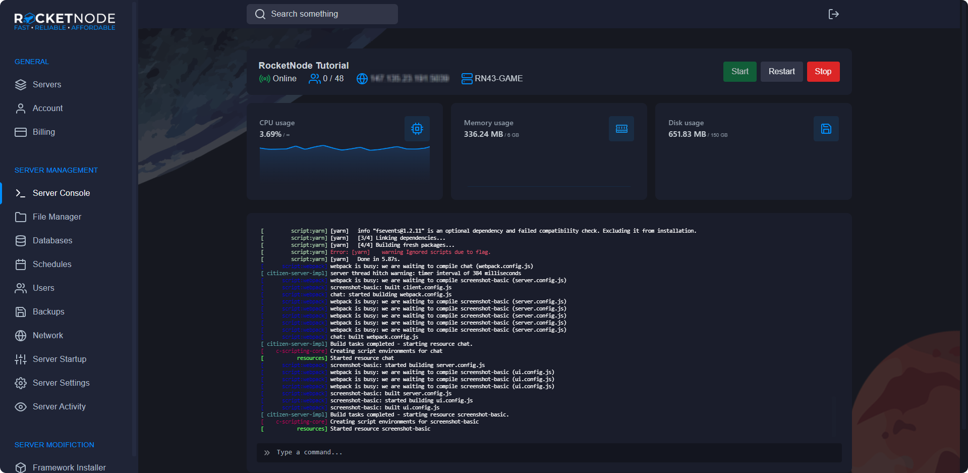 How to make your own FiveM server just in 10 minutes - Neterra.cloud Blog