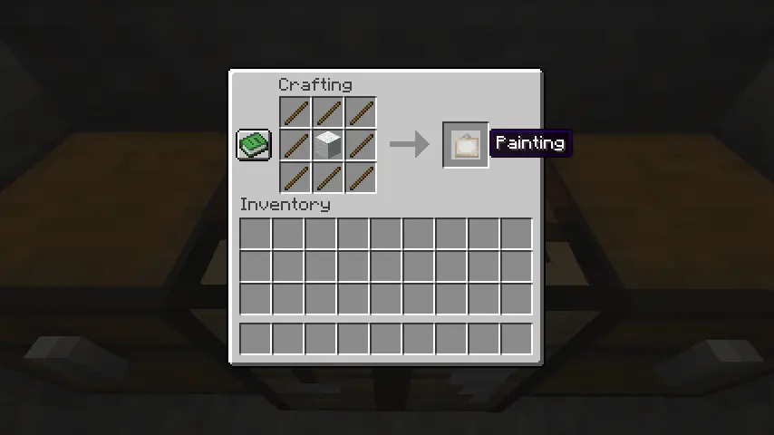 Minecraft Painting Recipe
